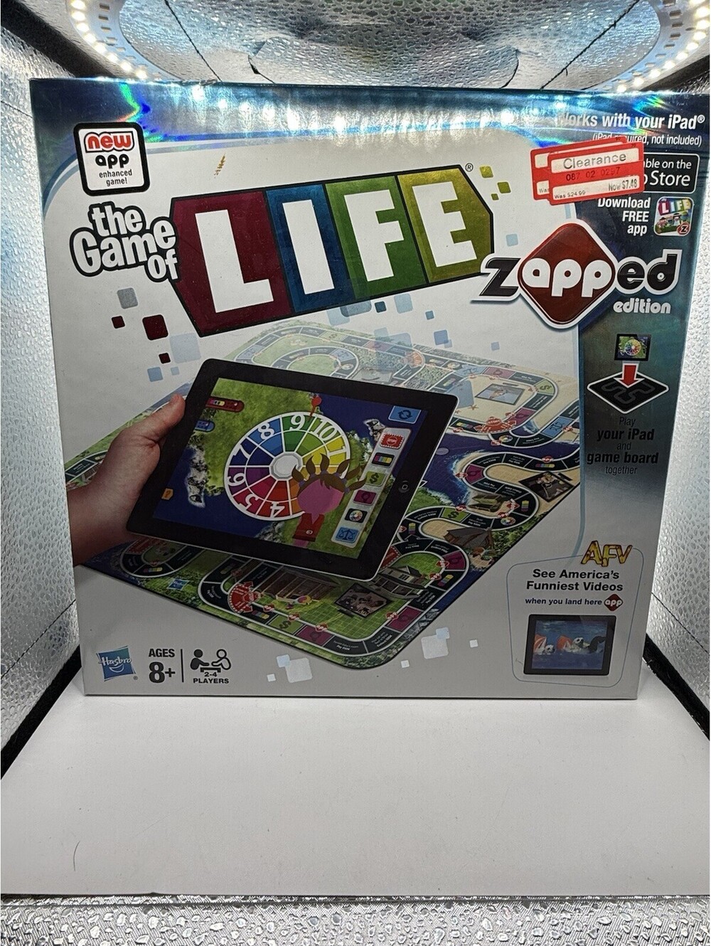 THE GAME OF LIFE ZAPPED Edition Electronic Board Game